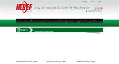 Desktop Screenshot of hedefcim.com